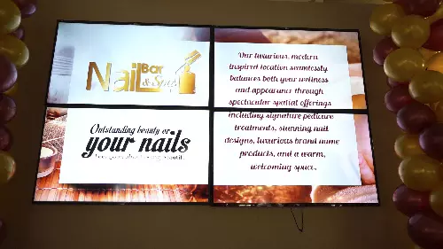 bảng giá kỹ thuật số cho tiệm nails tăng độ nhận diện