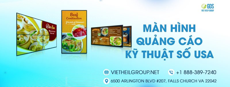 Màn hình quảng cáo thu hút giúp truyền tải thông điệp thương hiệu một cách sinh động